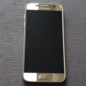 Samsung Galaxy S7 - 32GB - Gold Platinum T-Mobile SM-G930T with Tech21 Case